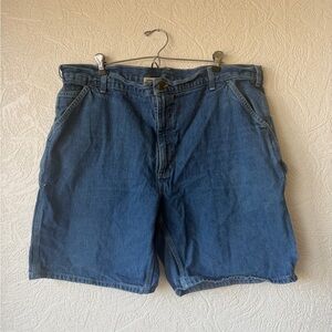 Carhartt Men's Denim Work Shorts 42